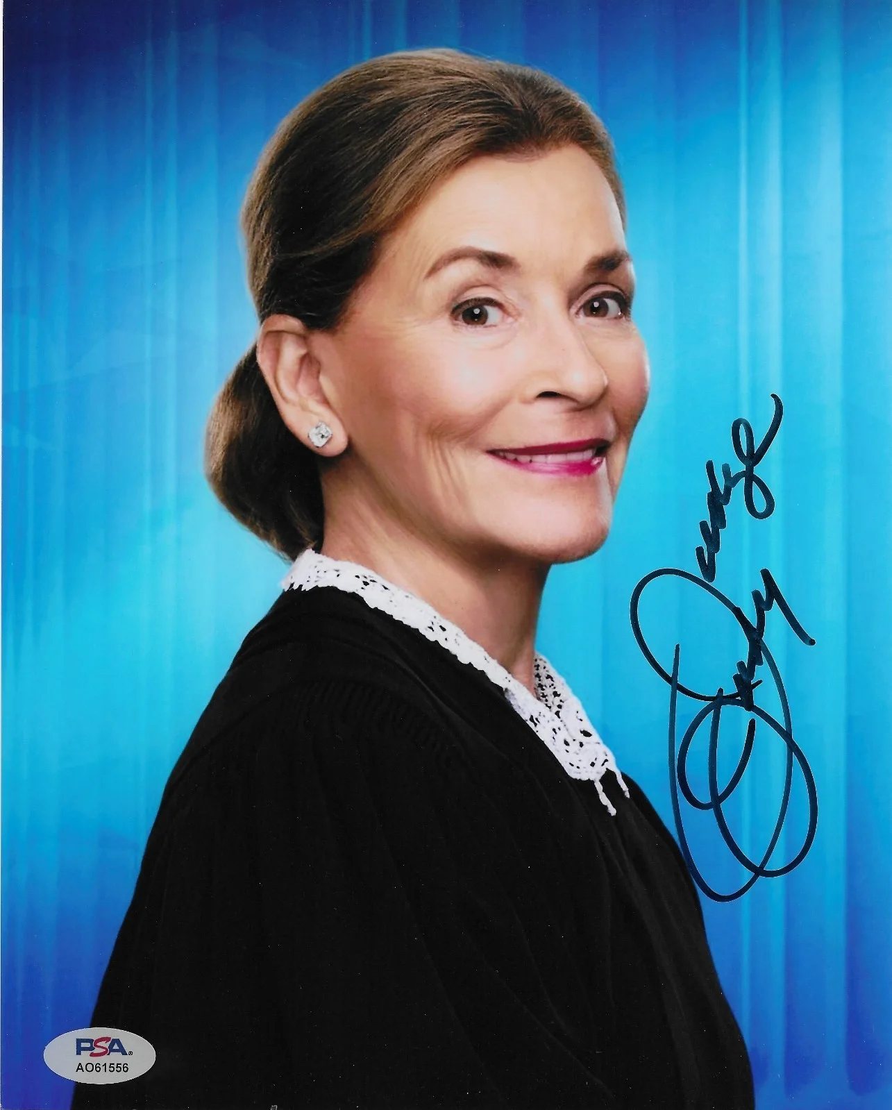 Judge Judy Scheindlin — Judge Judy Sheindlin PSA/DNA Signed 8x10 Photo Autographed 56