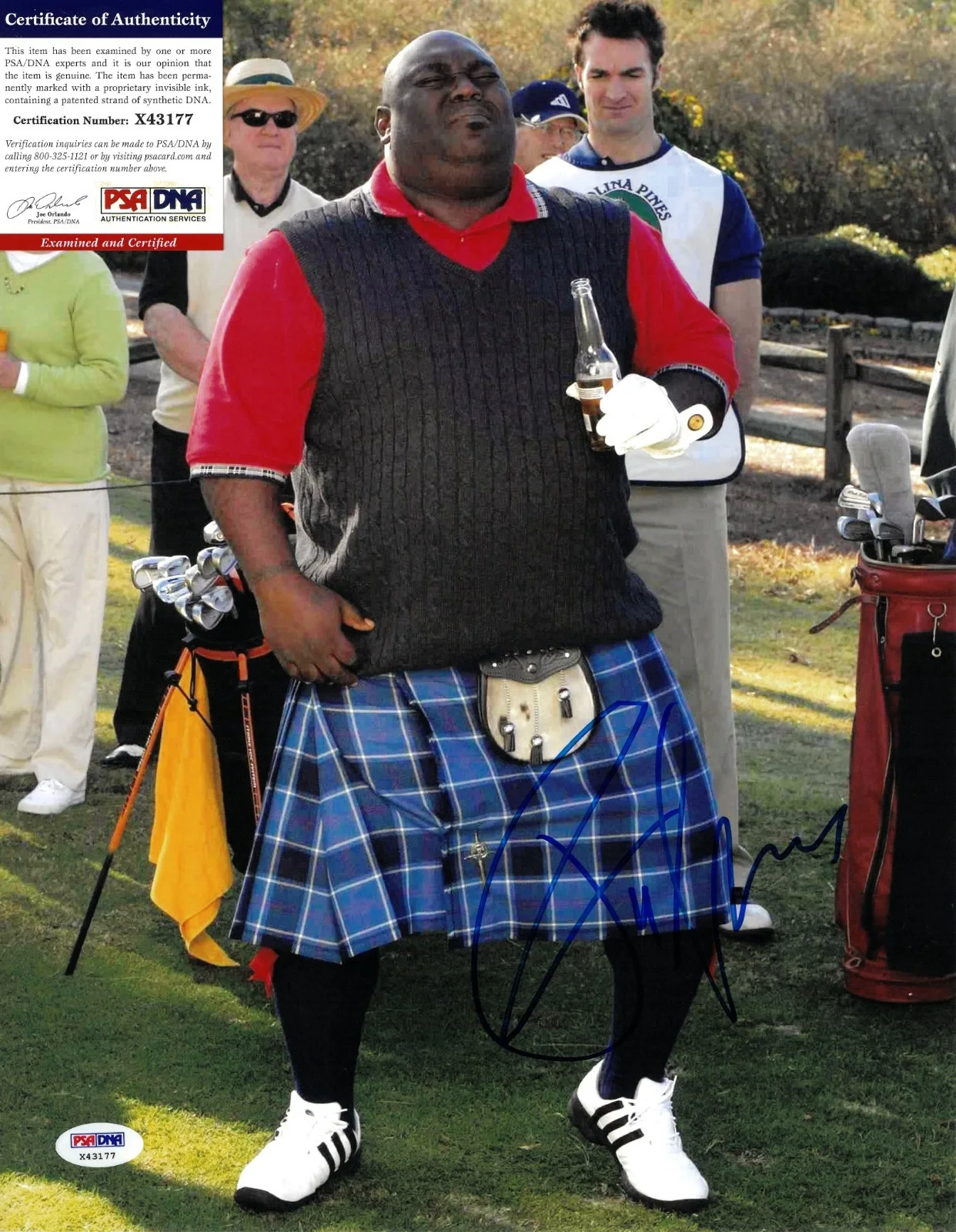 Faizon Love — Faizon Love Signed 11x14 Photo Autographed PSA/DNA COA Who's Your Caddy, изображение 2
