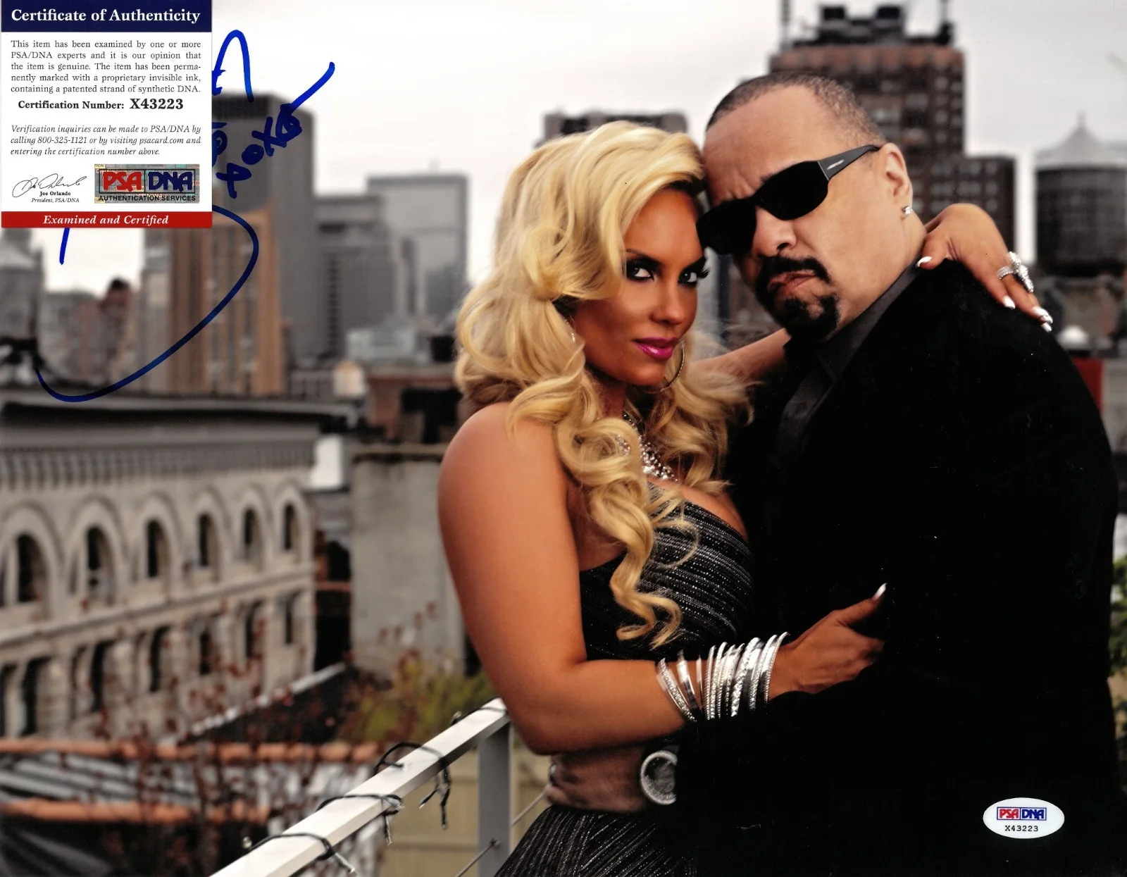 Coco Marie Austin — Coco Marie Austin PSA/DNA COA Signed 11x14 Photo Autographed Ice Loves Coco 23, изображение 2