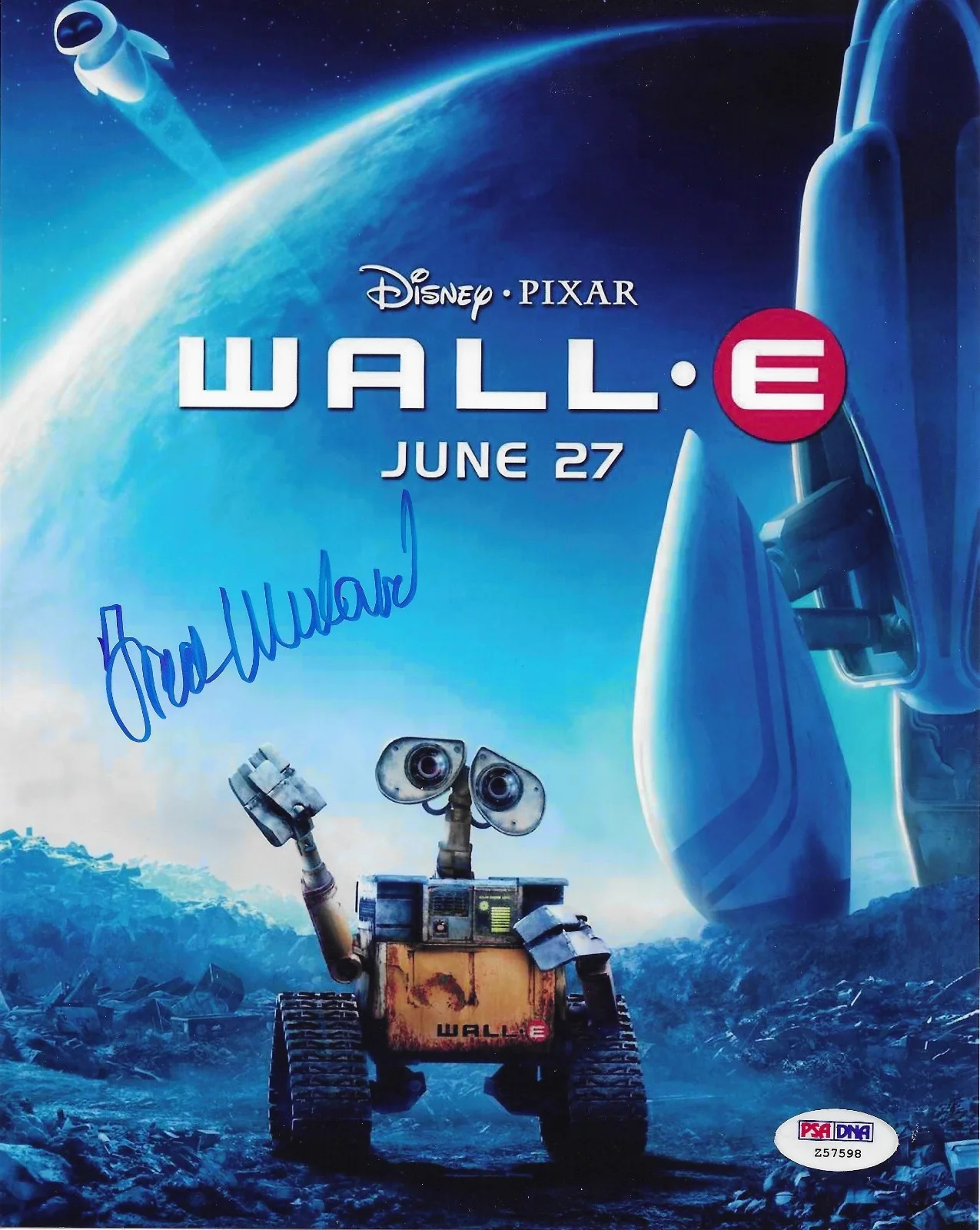 Fred Willard — Fred Willard PSA/DNA COA Signed 8x10 Photo Autographed WALL-E Z98