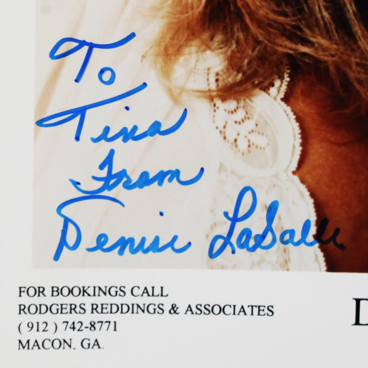 Denise LaSalle Signed Autographed 8×10 Press Photo COA JSA, image 2
