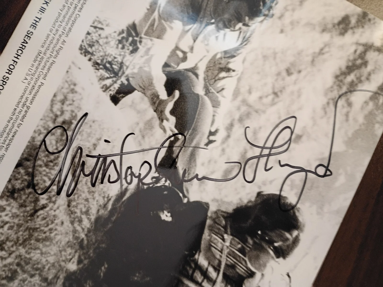 Christopher Lloyd — CHRISTOPHER LLOYD Signed 8x10 VINTAGE Movie Still Photo..STAR TREK III:..PSA/DNA, image 3