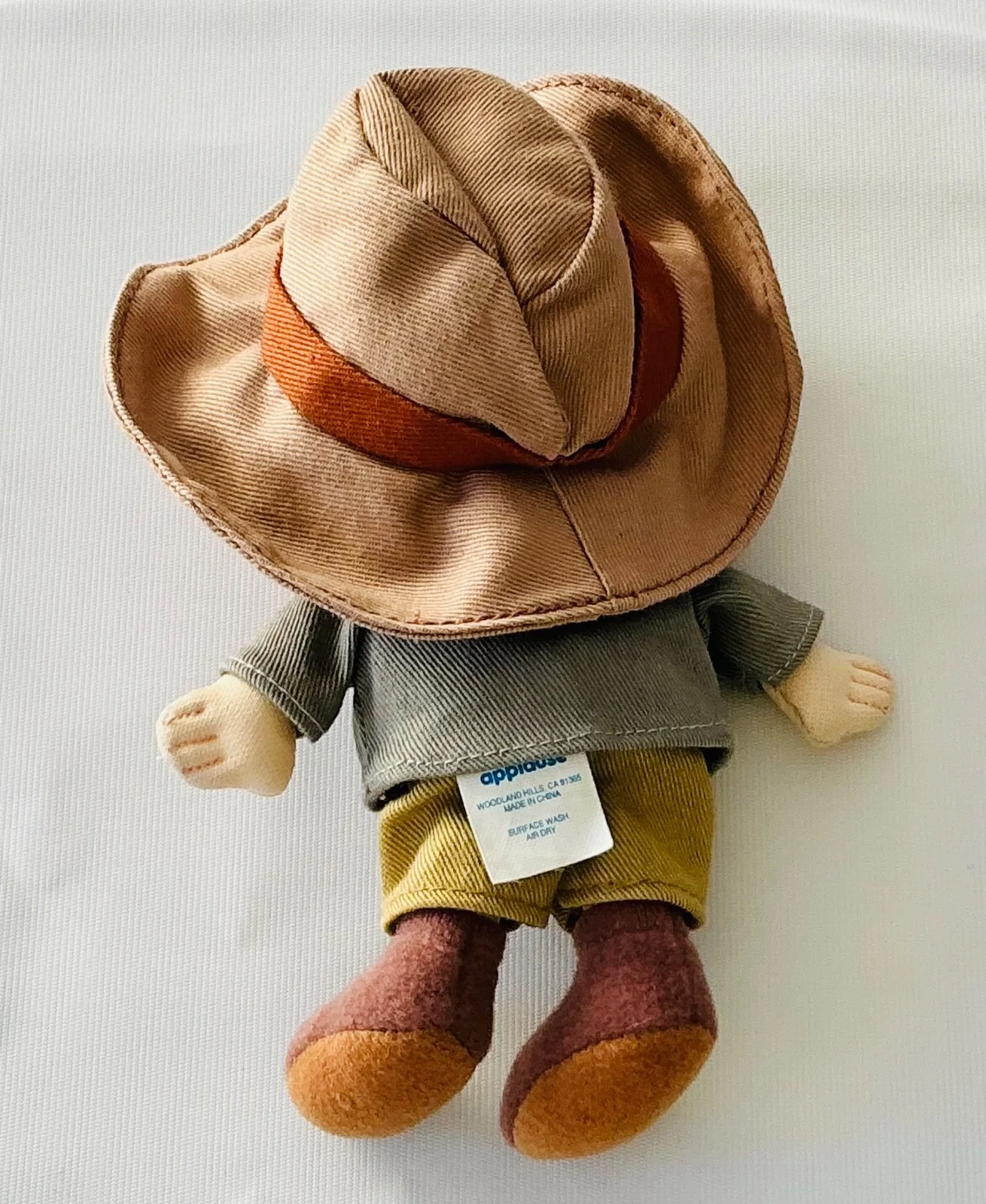 RARE VINTAGE 98 APPLAUSE VIACOM RUGRATS MOVIE CHUCKIE SAFARI PLUSH SOFT TOY DOLL, изображение 2