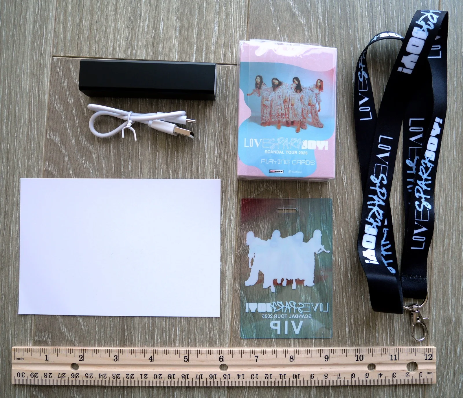 SCANDAL Japan Band Love Spark Joy USA Tour 2025 VIP AUTOGRAPH SIGNED Card Set, изображение 2