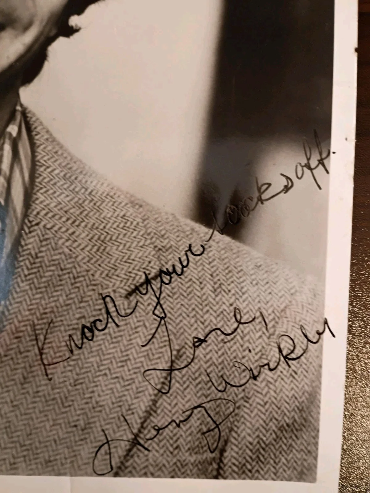 Henry Winkler — HENRY WINKLER Signed Vintage 8x10 Photo..HAPPY DAYS Television Legend, изображение 2