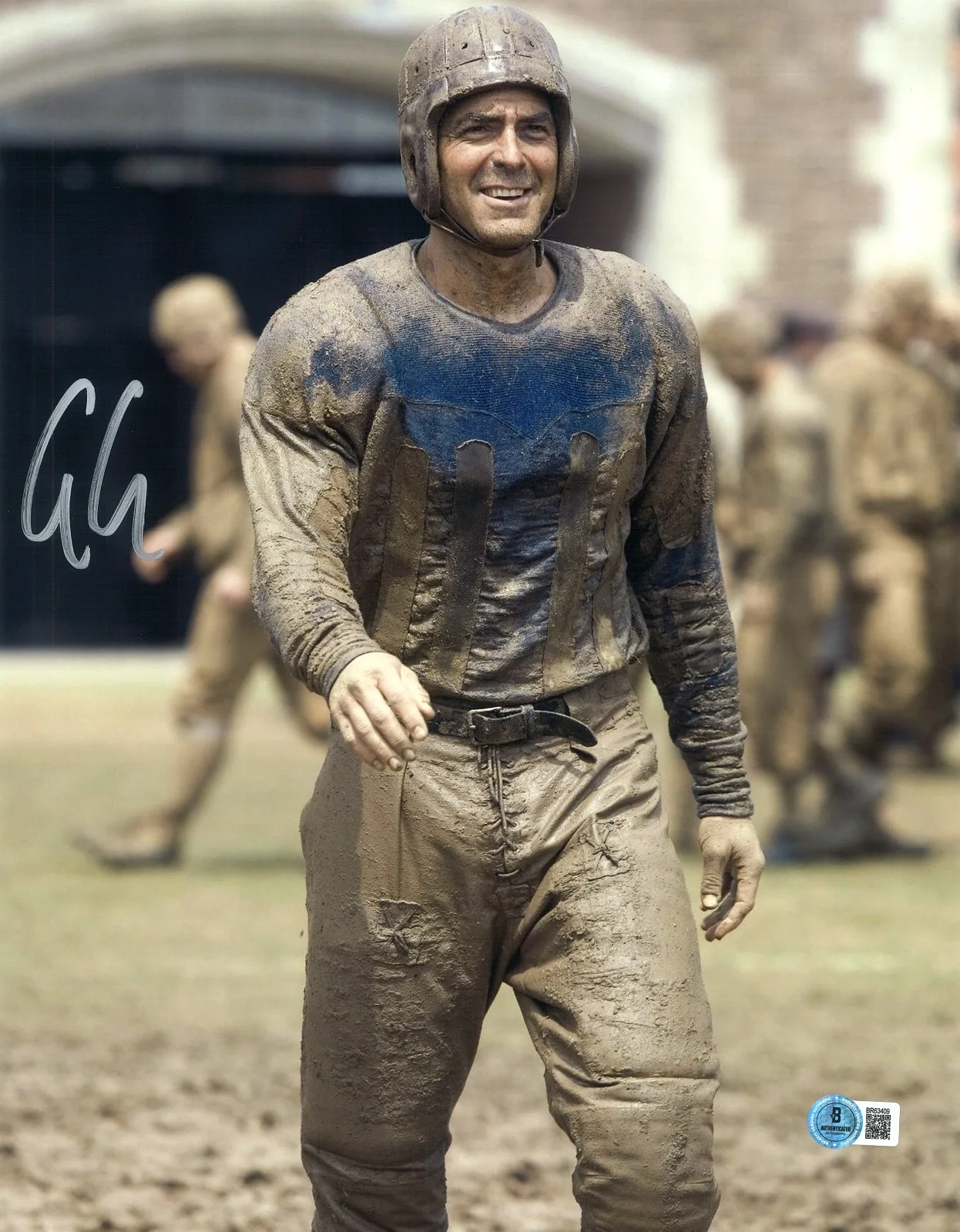 GEORGE CLOONEY — GEORGE CLOONEY SIGNED AUTOGRAPH THE PERFECT STORM 11X14 PHOTO BECKETT BAS