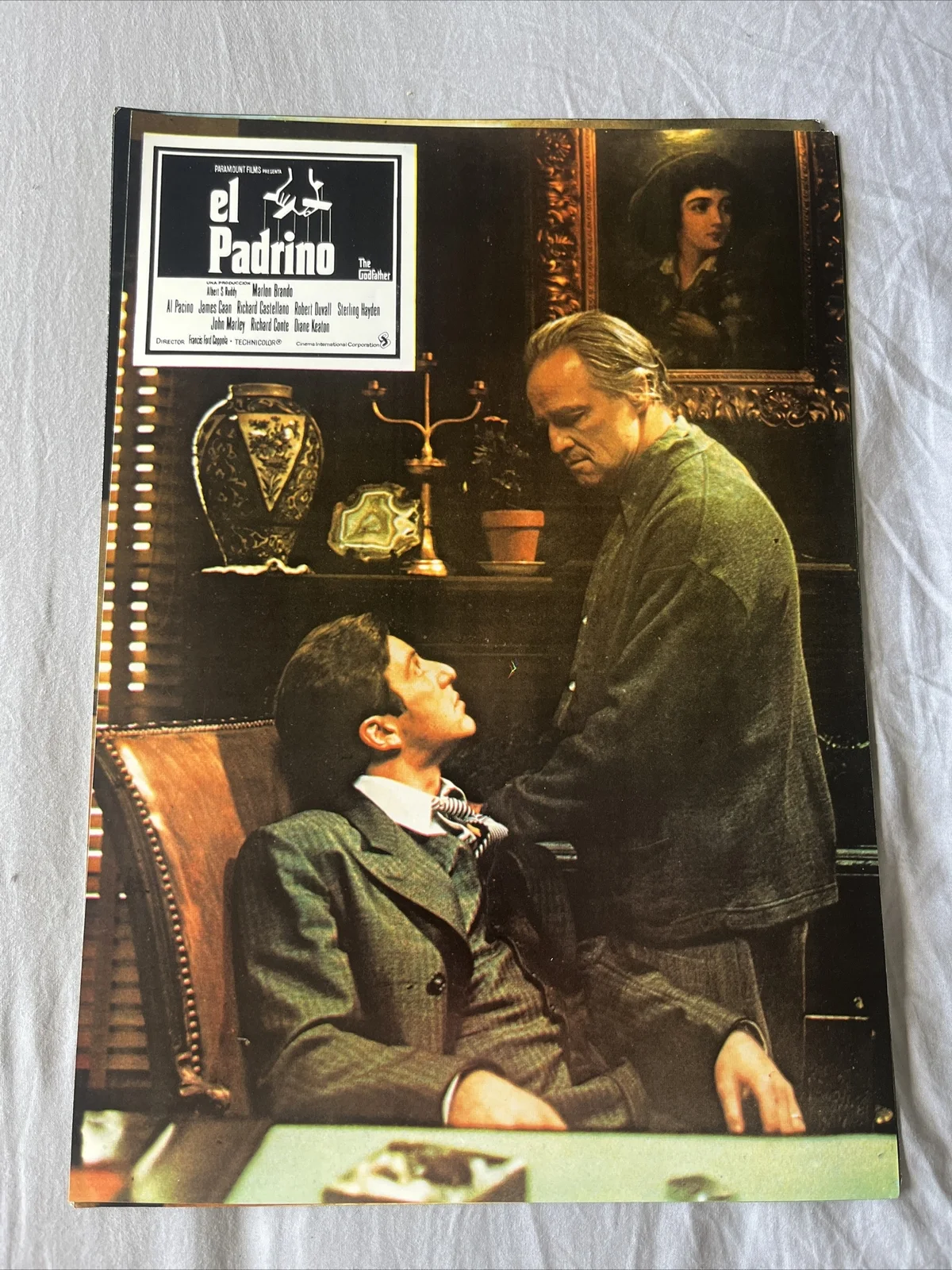 12x Orginal The Godfather Movie Posters Authentic 70's Vintage Spanish Rare, image 3