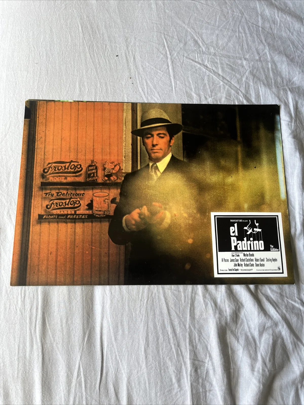 12x Orginal The Godfather Movie Posters Authentic 70's Vintage Spanish Rare, image 4