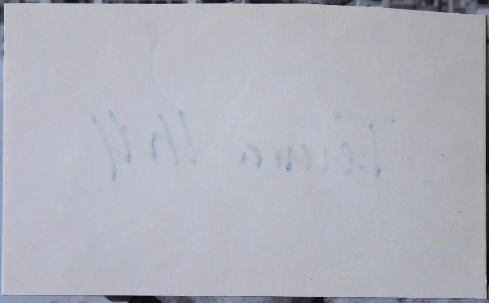 Terence Hill Hand Signed Card, image 3