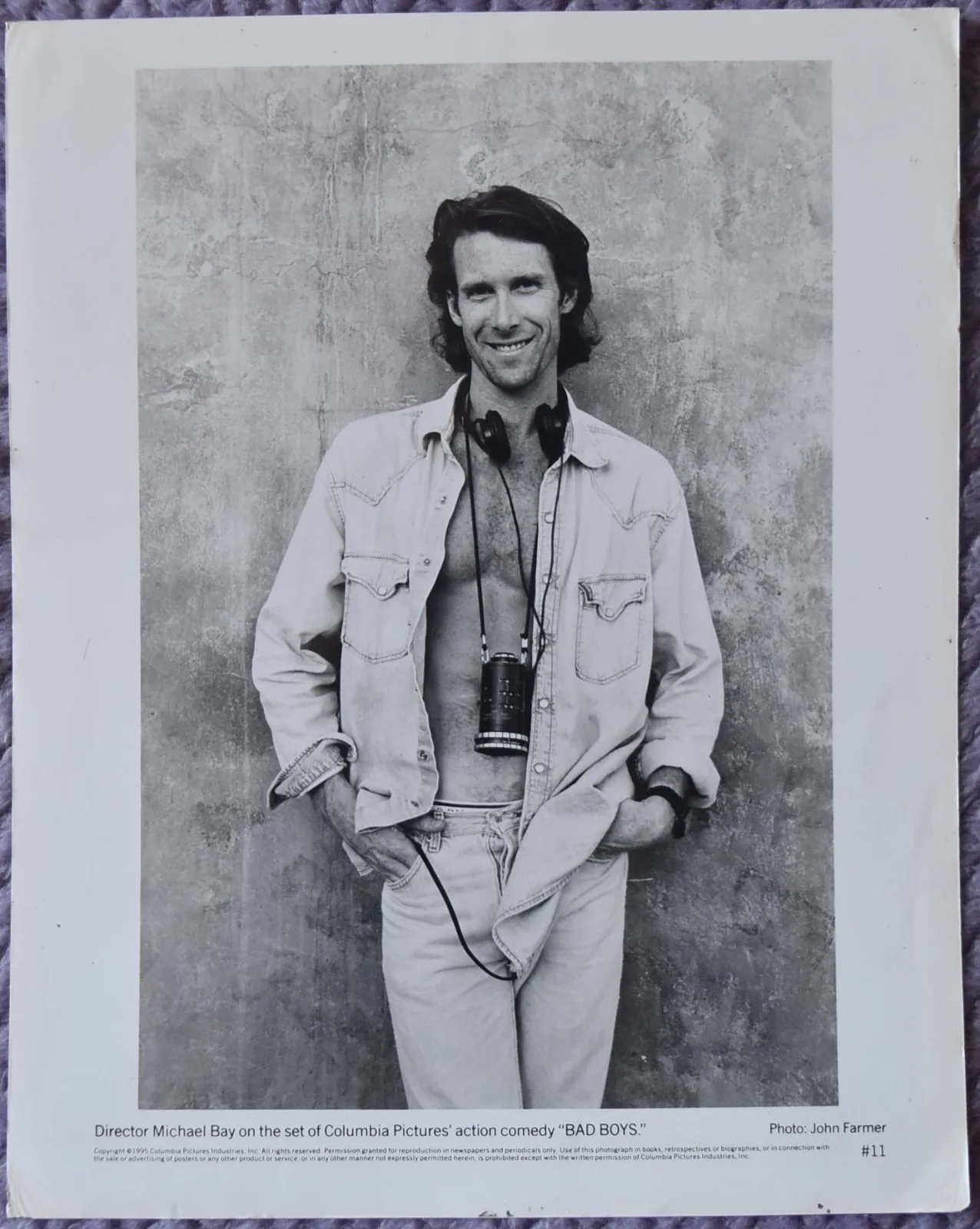 Michael Bay Hand Signed Card, image 4