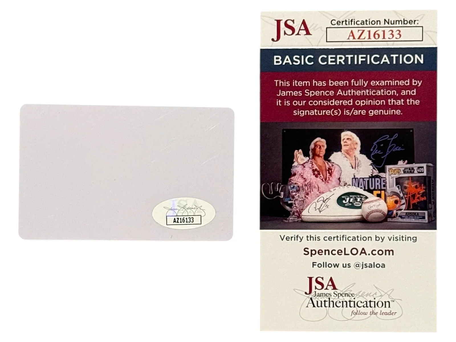 Christopher Mintz-Plazze — CHRISTOPHER MINTZ-PLASSE SIGNED (SUPER BAD) MCLOVIN MOVIE PROP ID JSA AZ16133, image 2