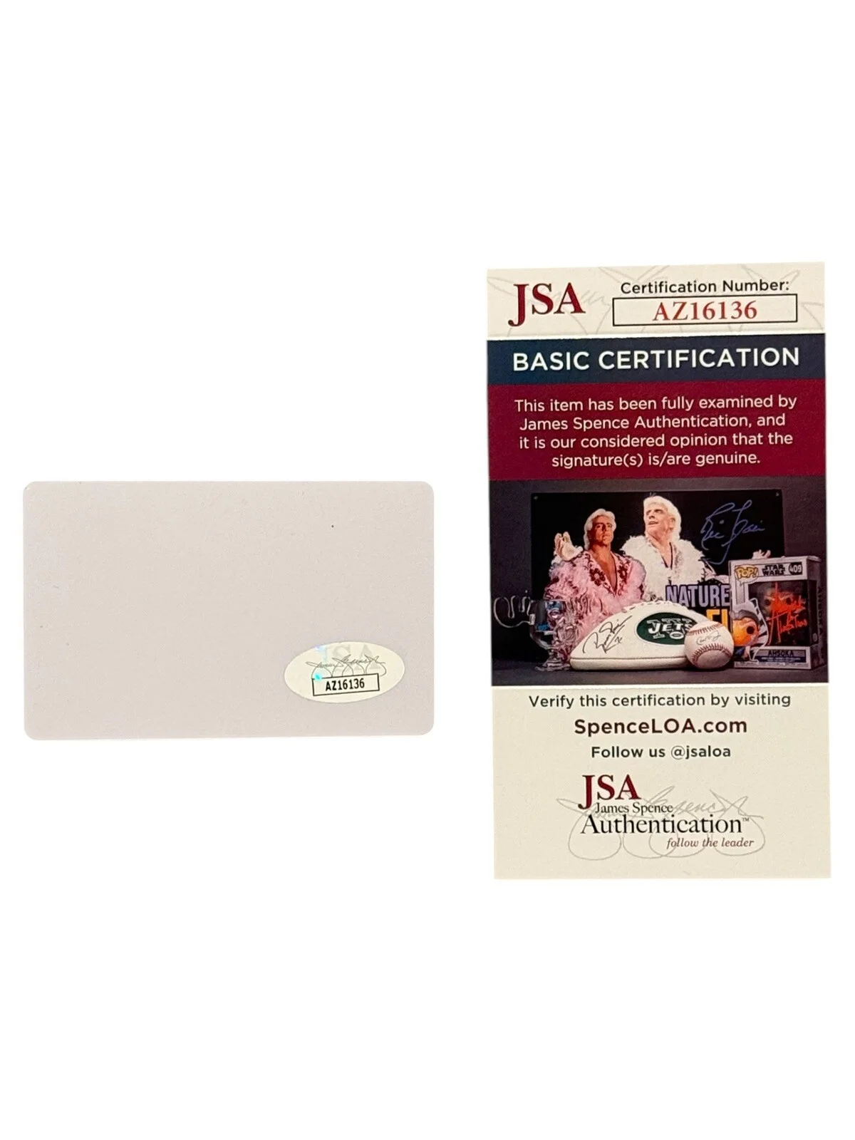 Christopher Mintz-Plazze — CHRISTOPHER MINTZ-PLASSE SIGNED (SUPER BAD) MCLOVIN MOVIE PROP ID JSA AZ16136, image 2