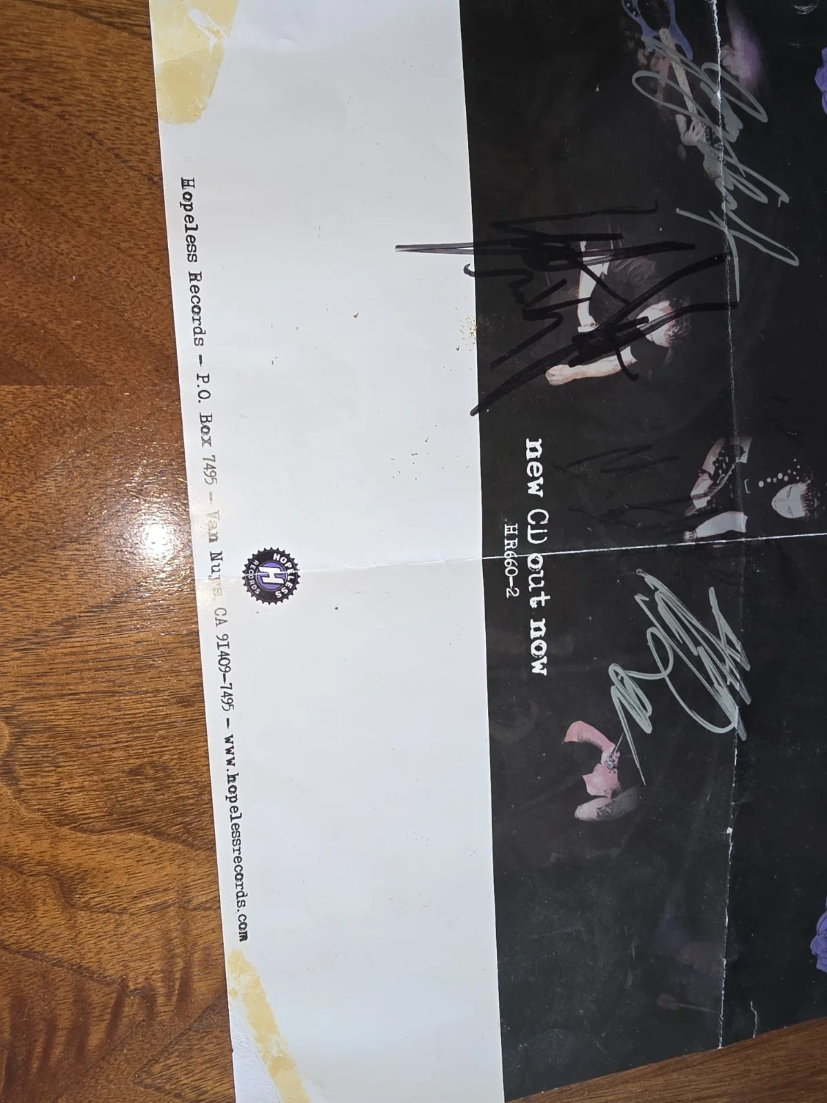Avenged Sevenfold Sounding the Seventh Trumpet Original Signed Poster The RevA7X, image 4