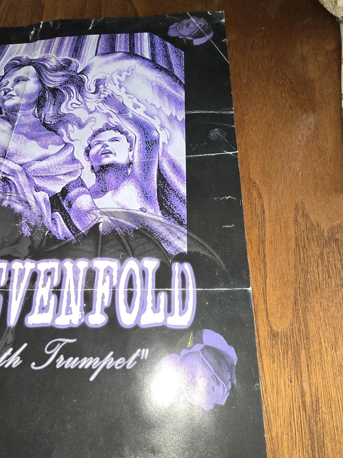 Avenged Sevenfold Sounding the Seventh Trumpet Original Signed Poster The RevA7X, image 5
