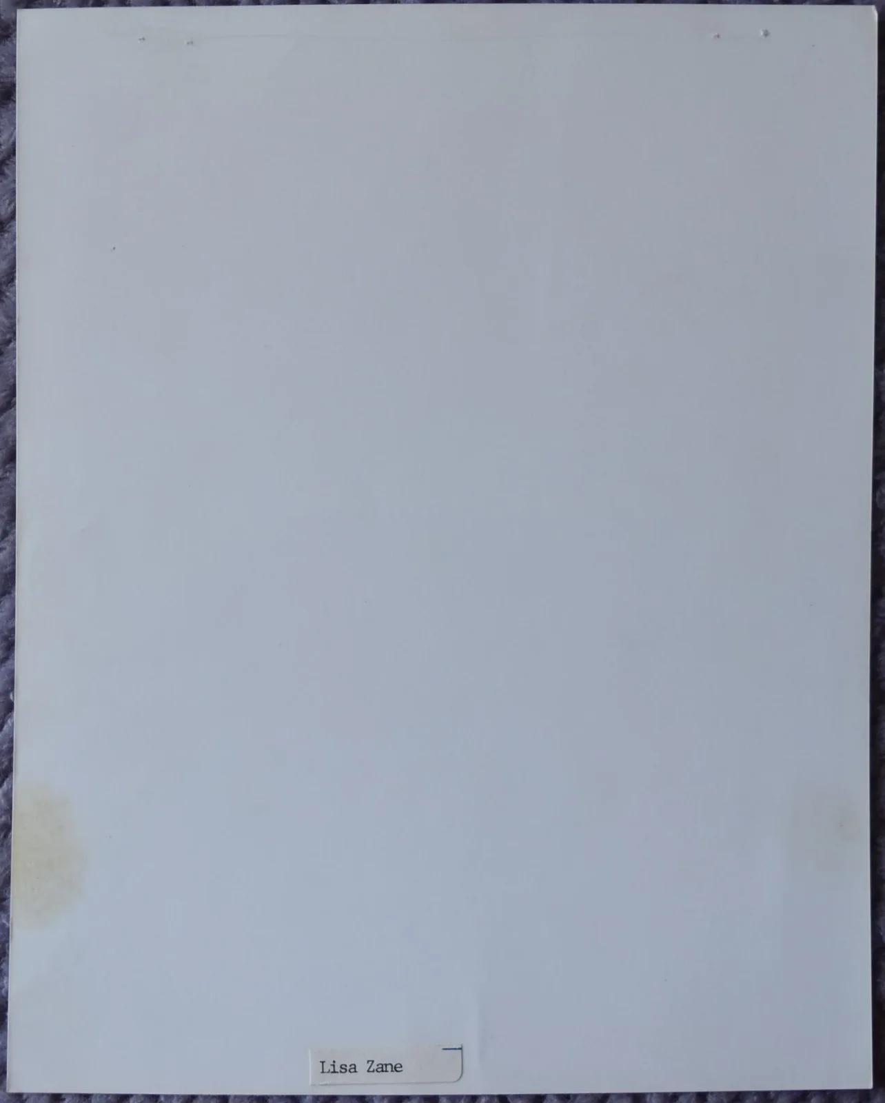 Lisa Zane Hand Signed Card, image 5
