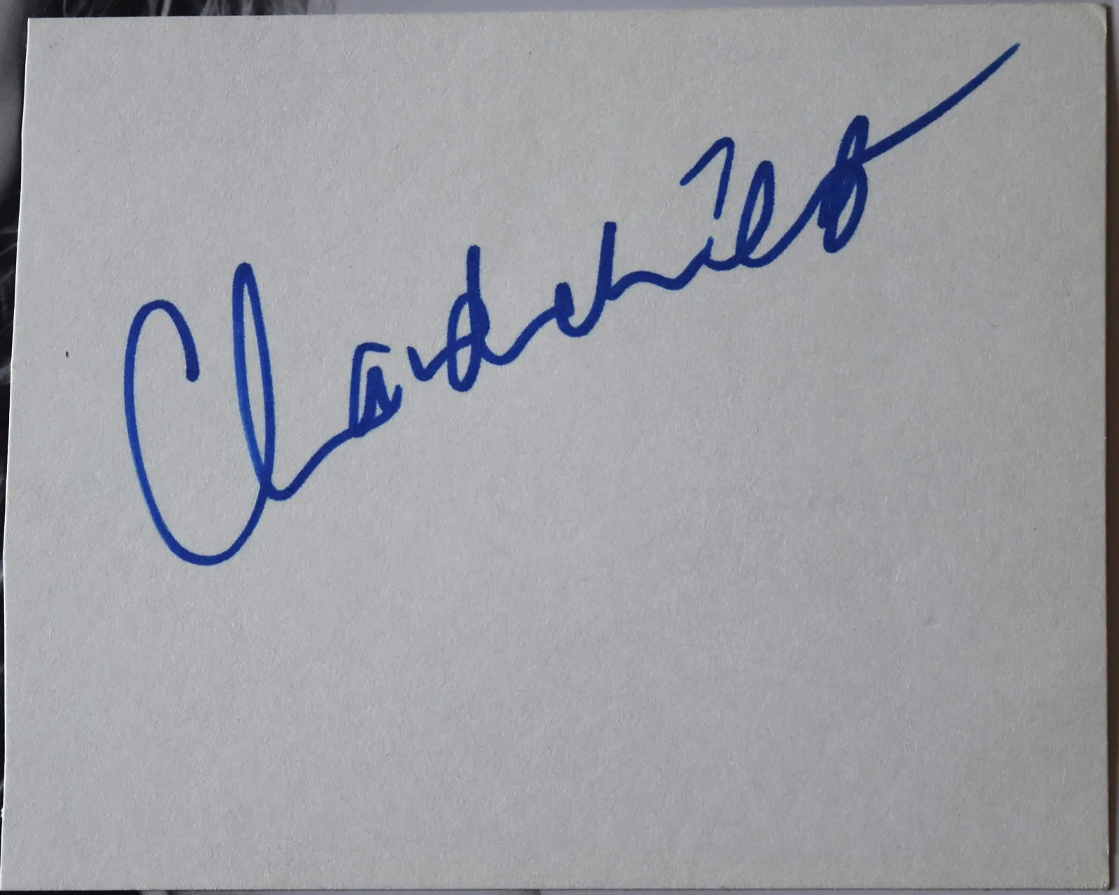 Chandra West Hand Signed Card, image 2