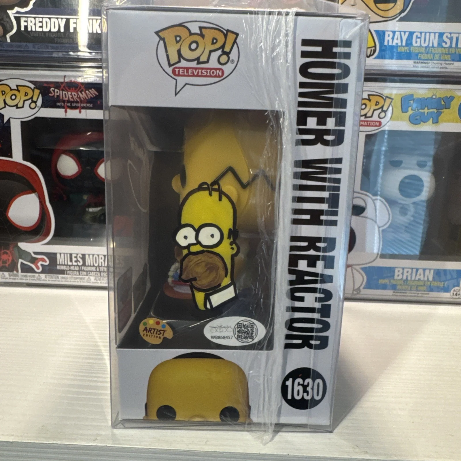 Nik Ranieri — Nik Ranieri Autographed Signed And Sketch Funko Pop #1630 The Simpsons, изображение 3