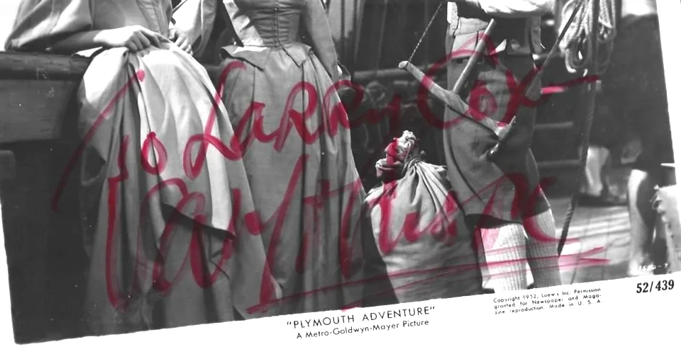 original Hand signed 8 x 10 photo of Van Johnson, изображение 2