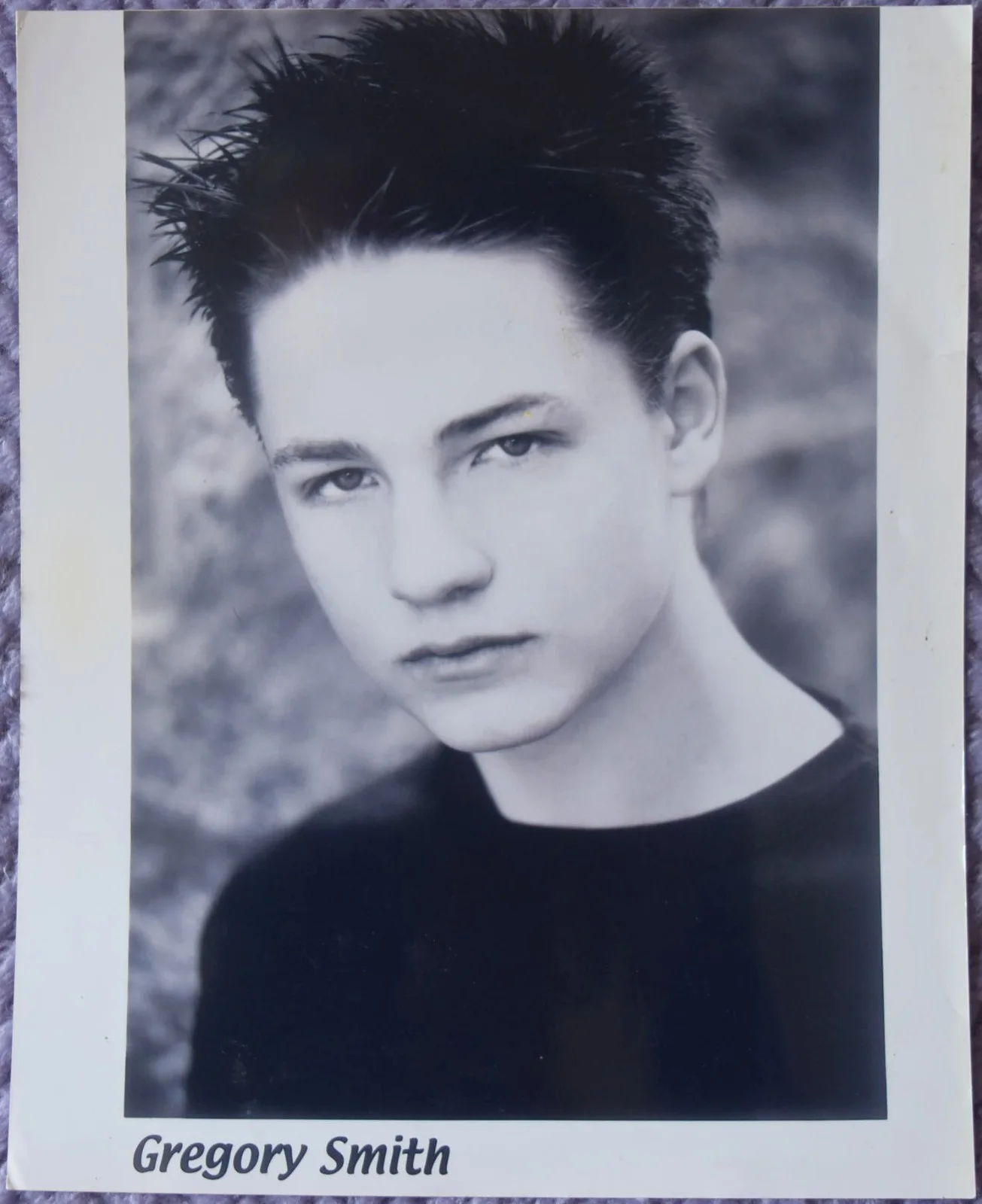 Young Gregory Smith Hand Signed Card, image 4