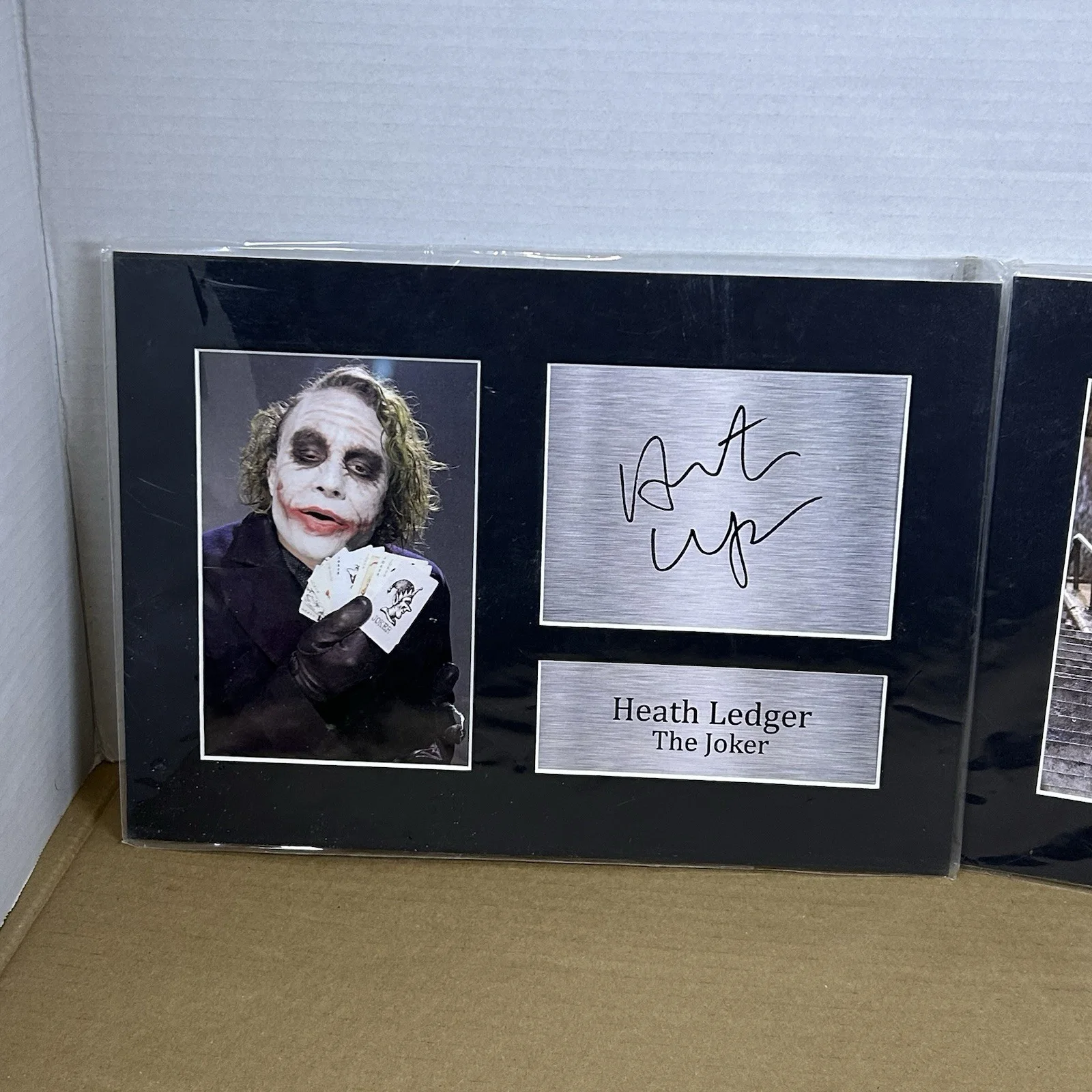 2x Joker FRAMED A4 Printed Autograph The Gifts Print Photo Picture Display- New, изображение 2