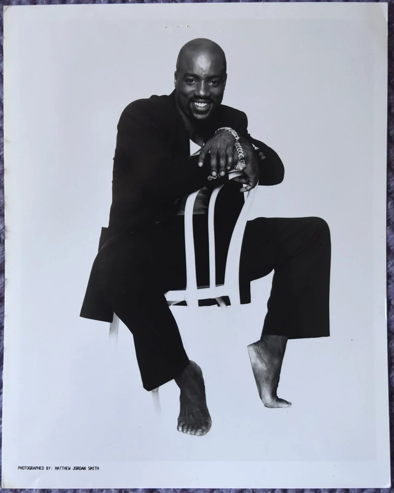 Malik Yoba Hand Signed Card, image 4