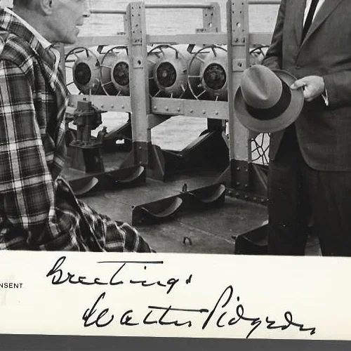 original Hand signed 8 x 10 photo of Walter Pidgeon, изображение 2