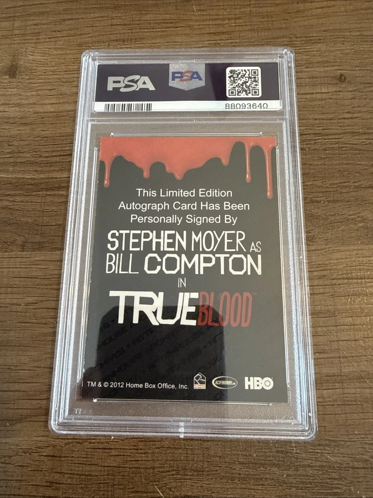 2012 True Blood Stephen Moyer Premiere Auto Bill Compton PSA Authentic Auto 9, image 4