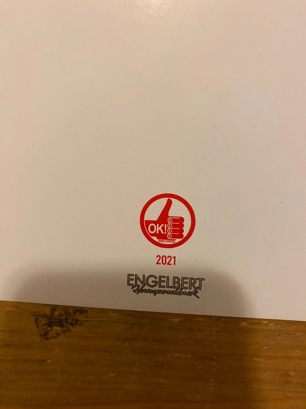 ENGELBERT HUMPERDINCK Signed Christmas Card (2021), image 5