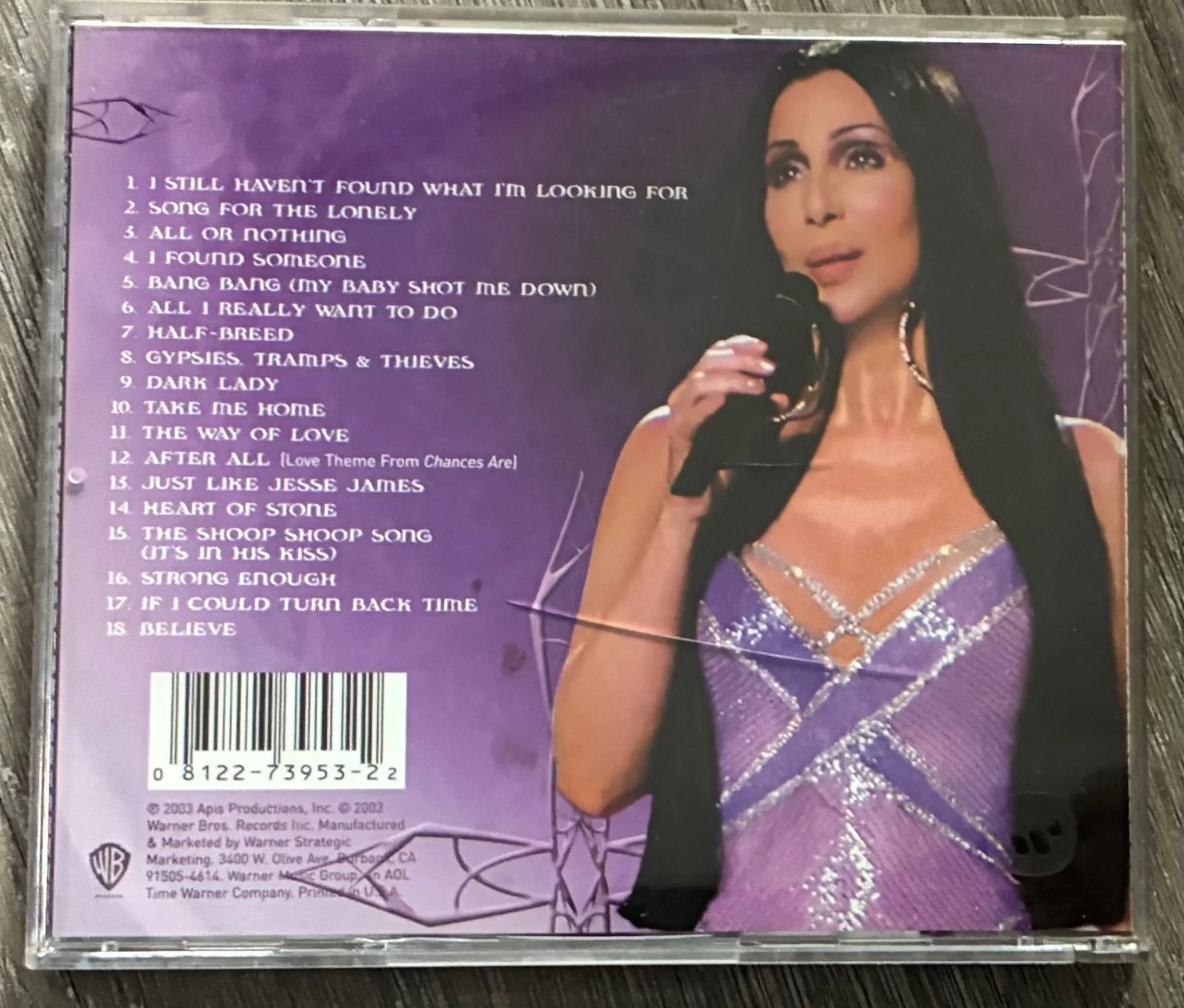 CHER Signed CD Live The Farewell Tour Autograph - Bob Mackie Art Booklet, изображение 3