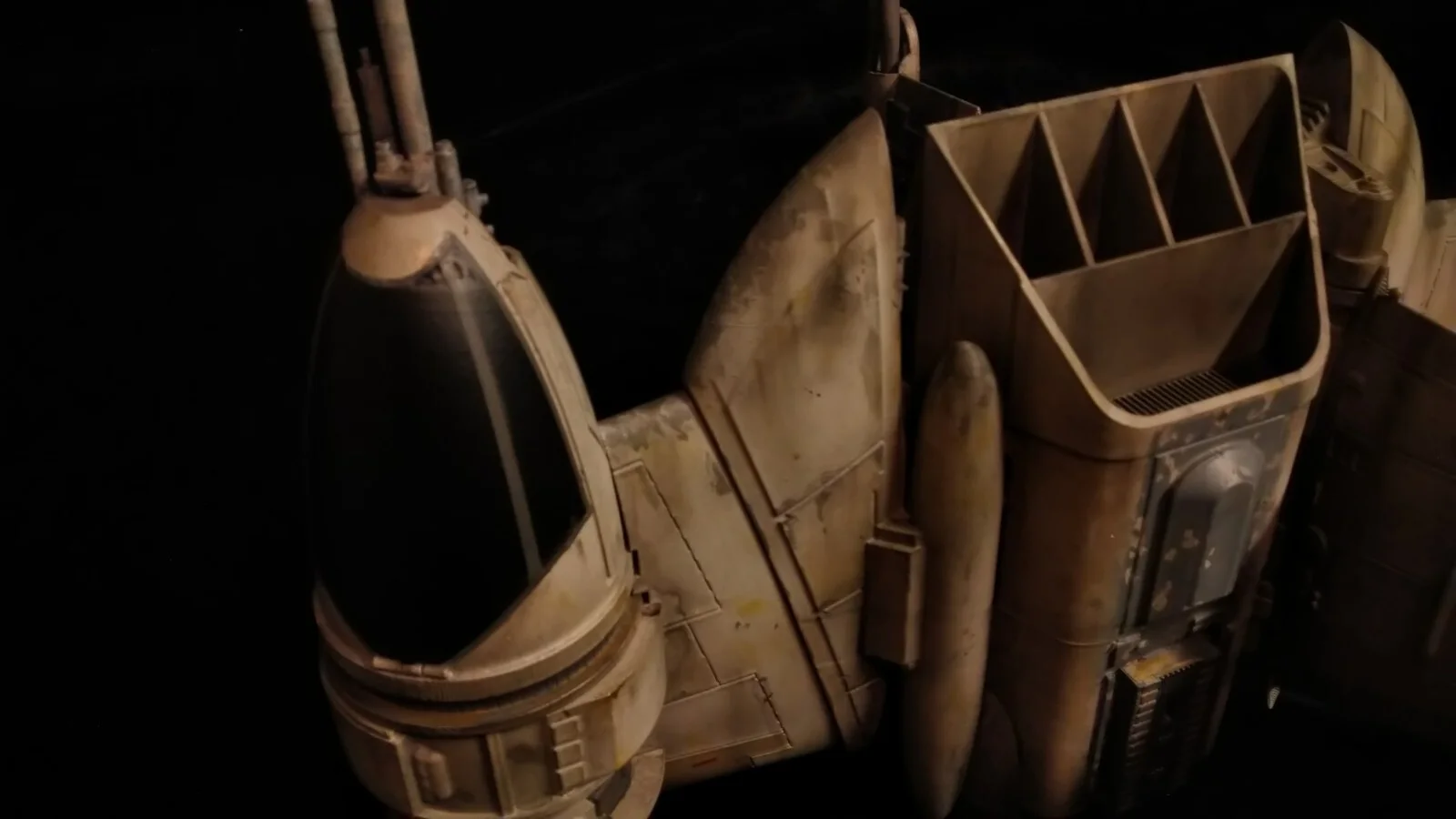 STAR WARS B WING 1/24 scale big model studio scale. RETURN OF THE JEDI, image 3