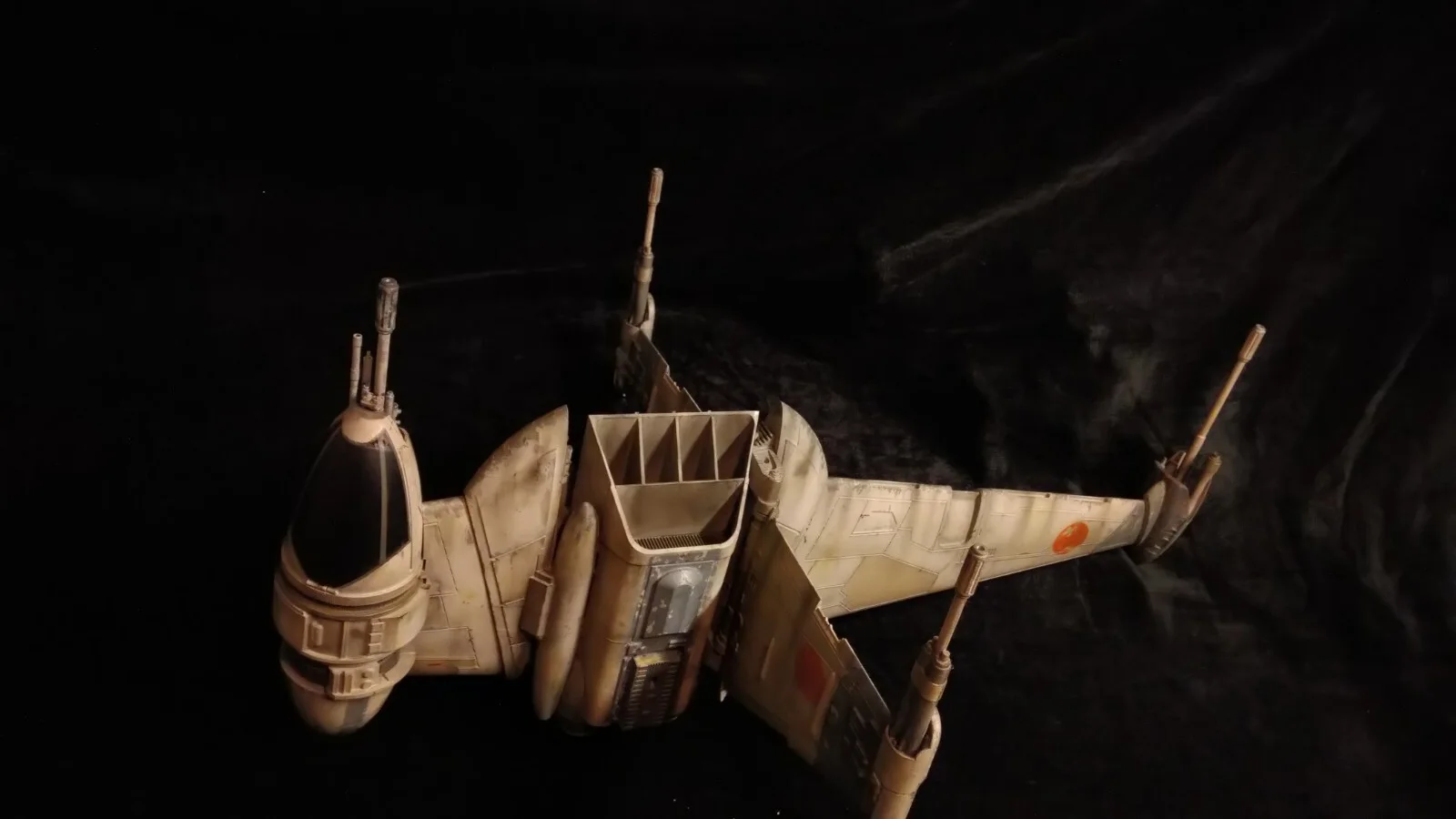 STAR WARS B WING 1/24 scale big model studio scale. RETURN OF THE JEDI, image 4