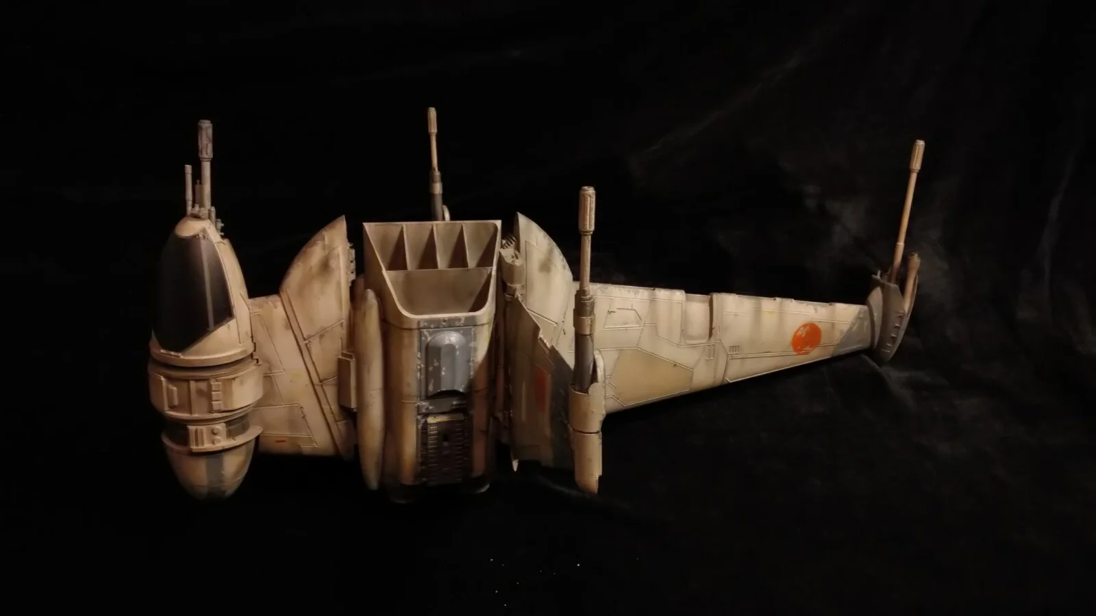 STAR WARS B WING 1/24 scale big model studio scale. RETURN OF THE JEDI, image 5