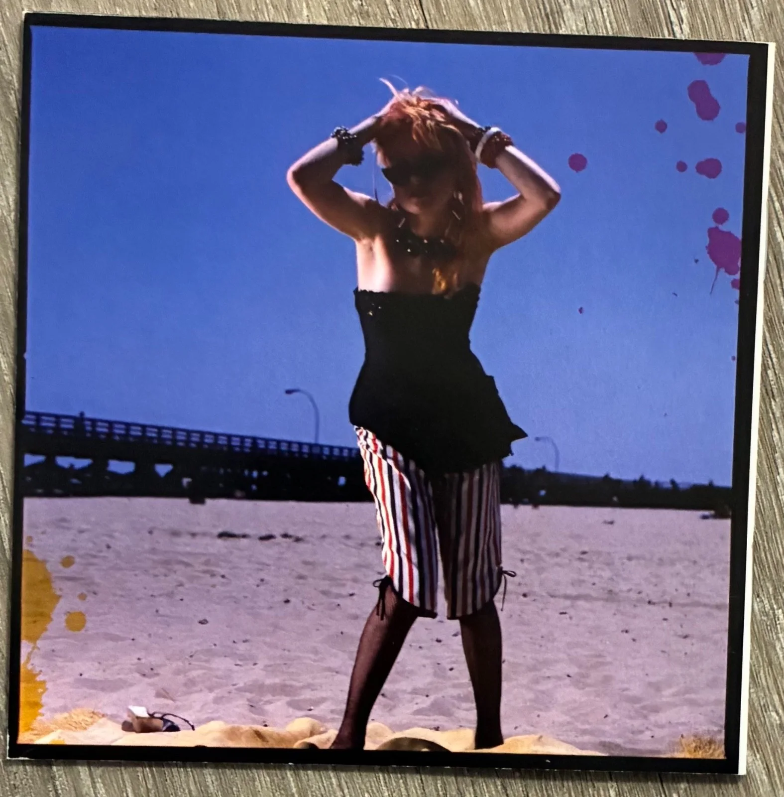 CYNDI LAUPER Signed CD Booklet She's So Unusual 30th Anniversary PEACE Autograph, image 3
