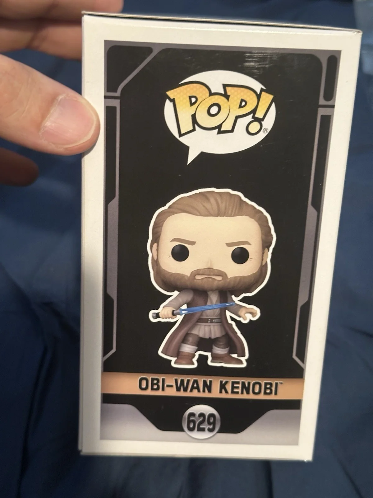 Ewan Mcgreger — Ewan Mcgregor Obi-Wan Kenobi Signed Funko Pop #629 SWAU Authentic Autograph, изображение 5