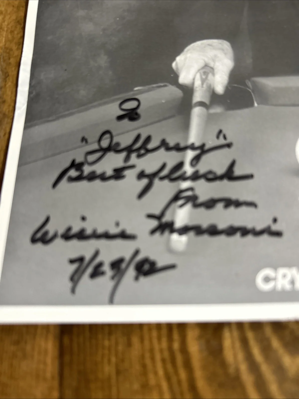 Autographed Photos Of Billiard, изображение 4