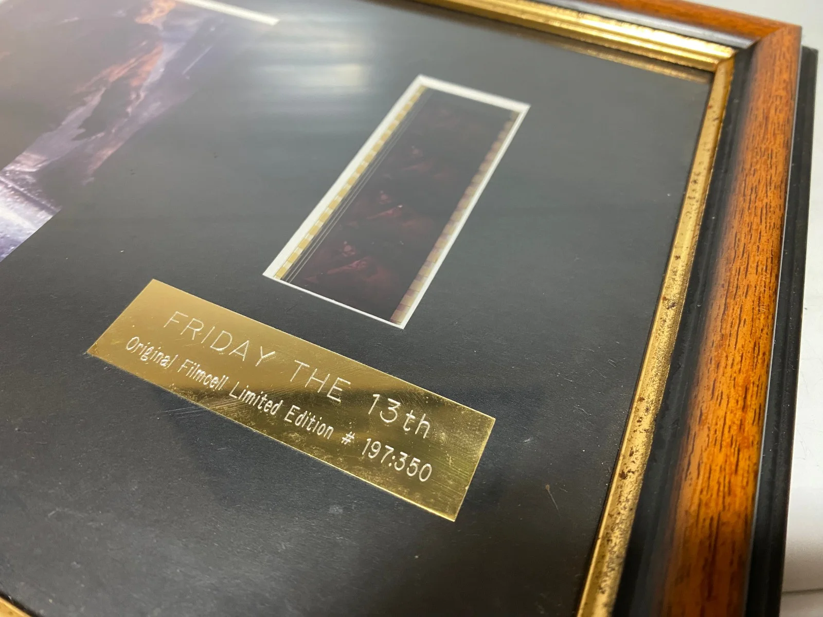 Friday The 13th Horror Filmcell- Limited Edition NO. 197 / 350 - Framed, изображение 4