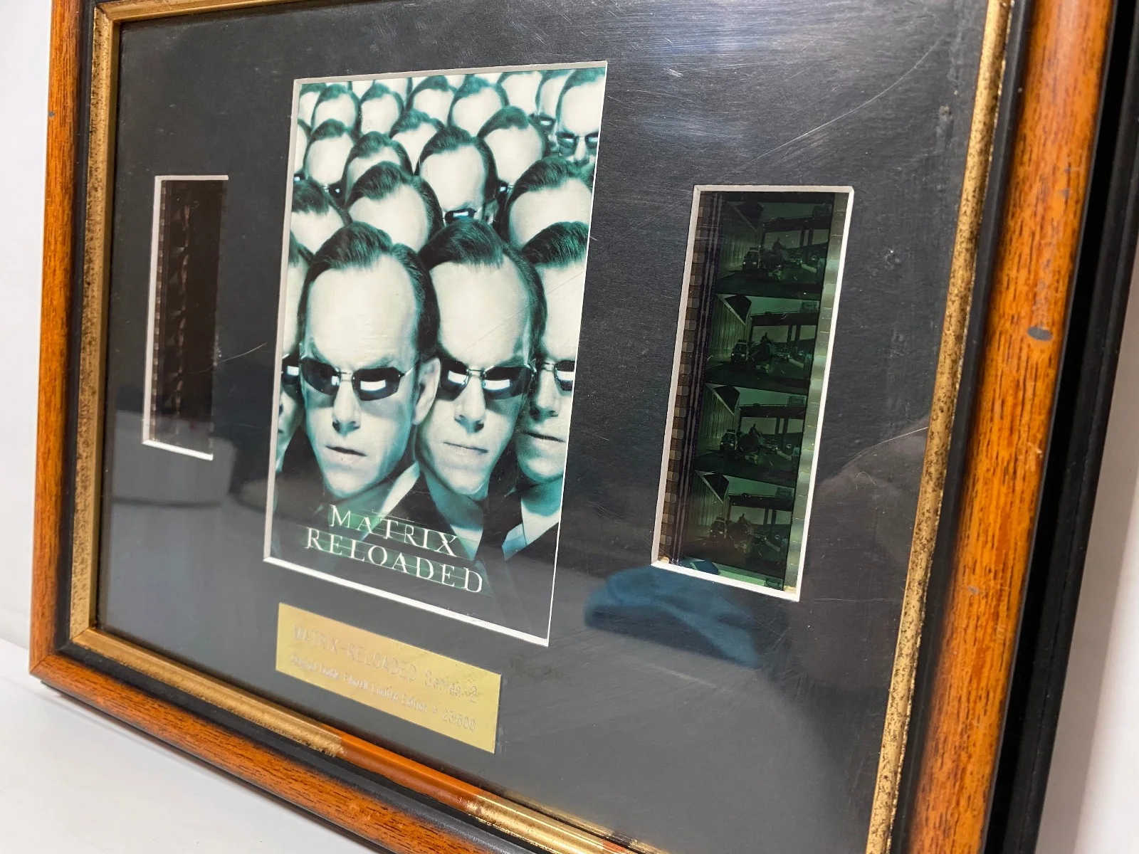 THE MATRIX RELOADED Film Cell- Limited Edition NO. 23 / 500 - Framed 35mm Film, изображение 2