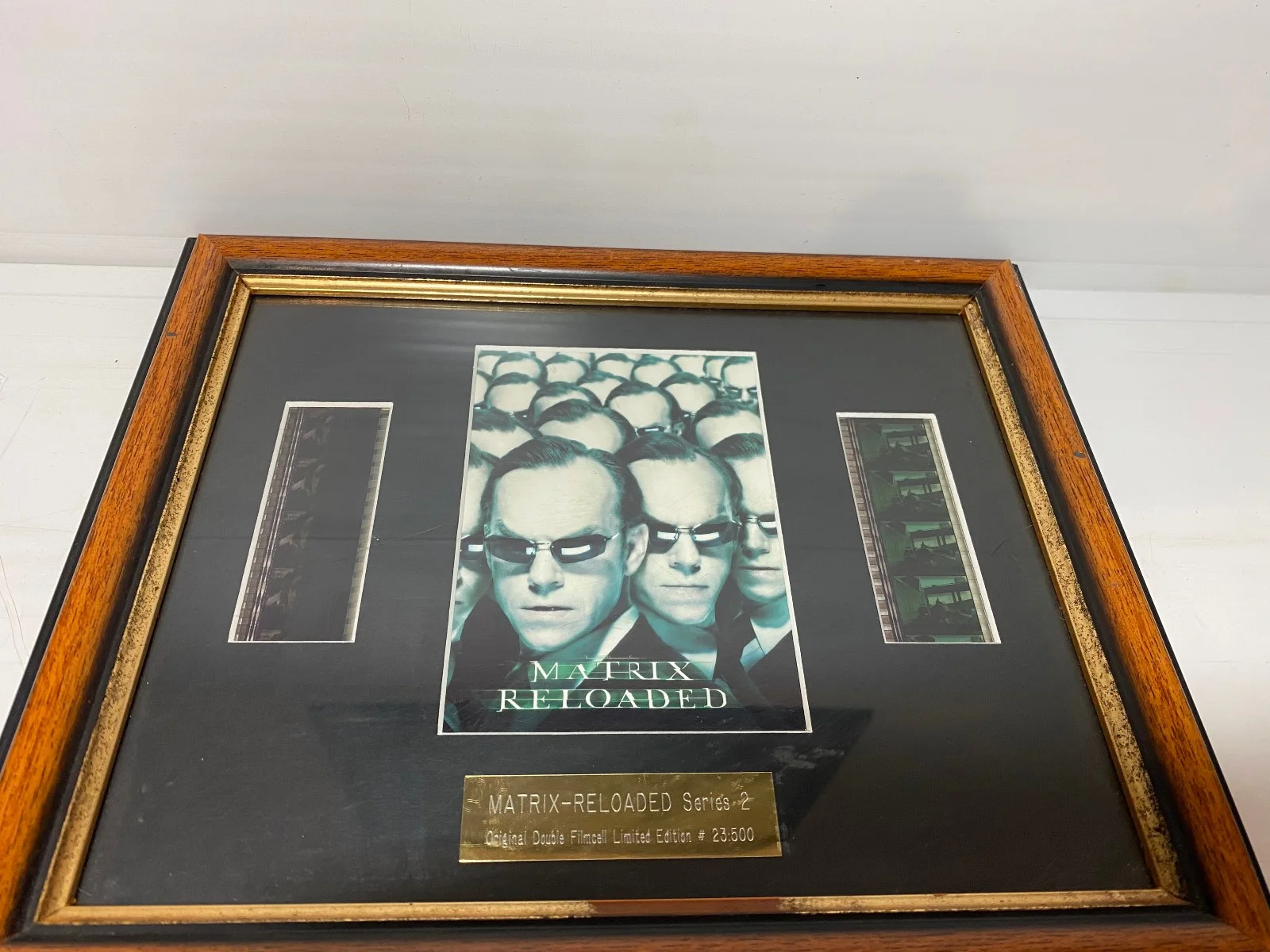 THE MATRIX RELOADED Film Cell- Limited Edition NO. 23 / 500 - Framed 35mm Film, изображение 3