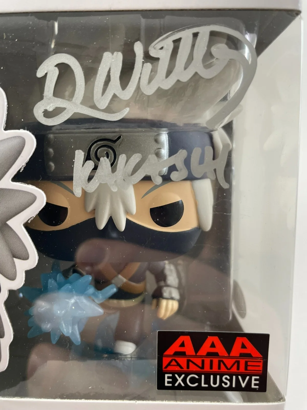 Dave Wittenberg — Dave Wittenberg Signed Naruto Shippuden Kakashi Hatake AAA AE Funko POP! JSA COA, image 2