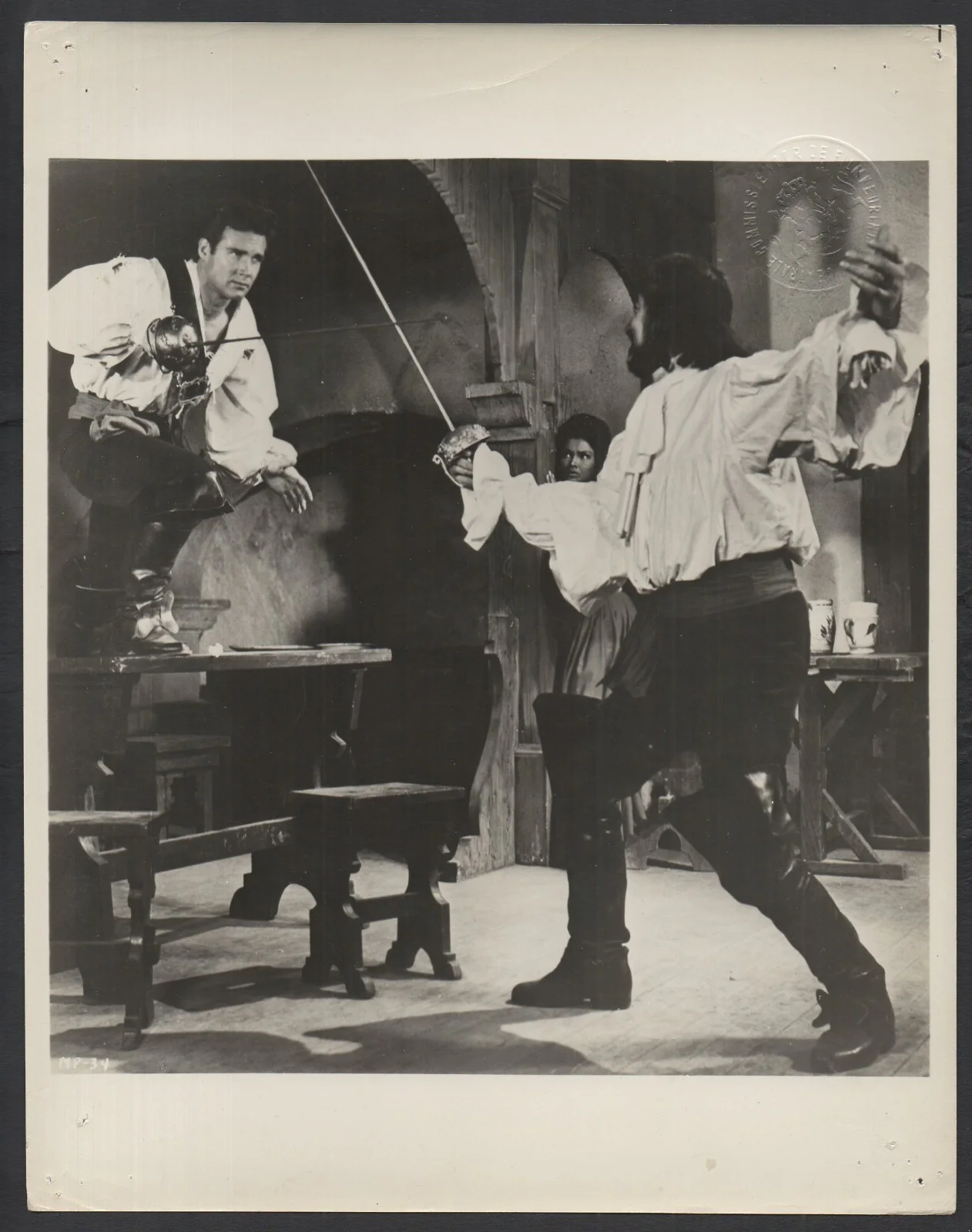 MORGAN THE PIRATE 1960 Steve Reeves Chelo Alonso 6 10x8 STILLS, изображение 2