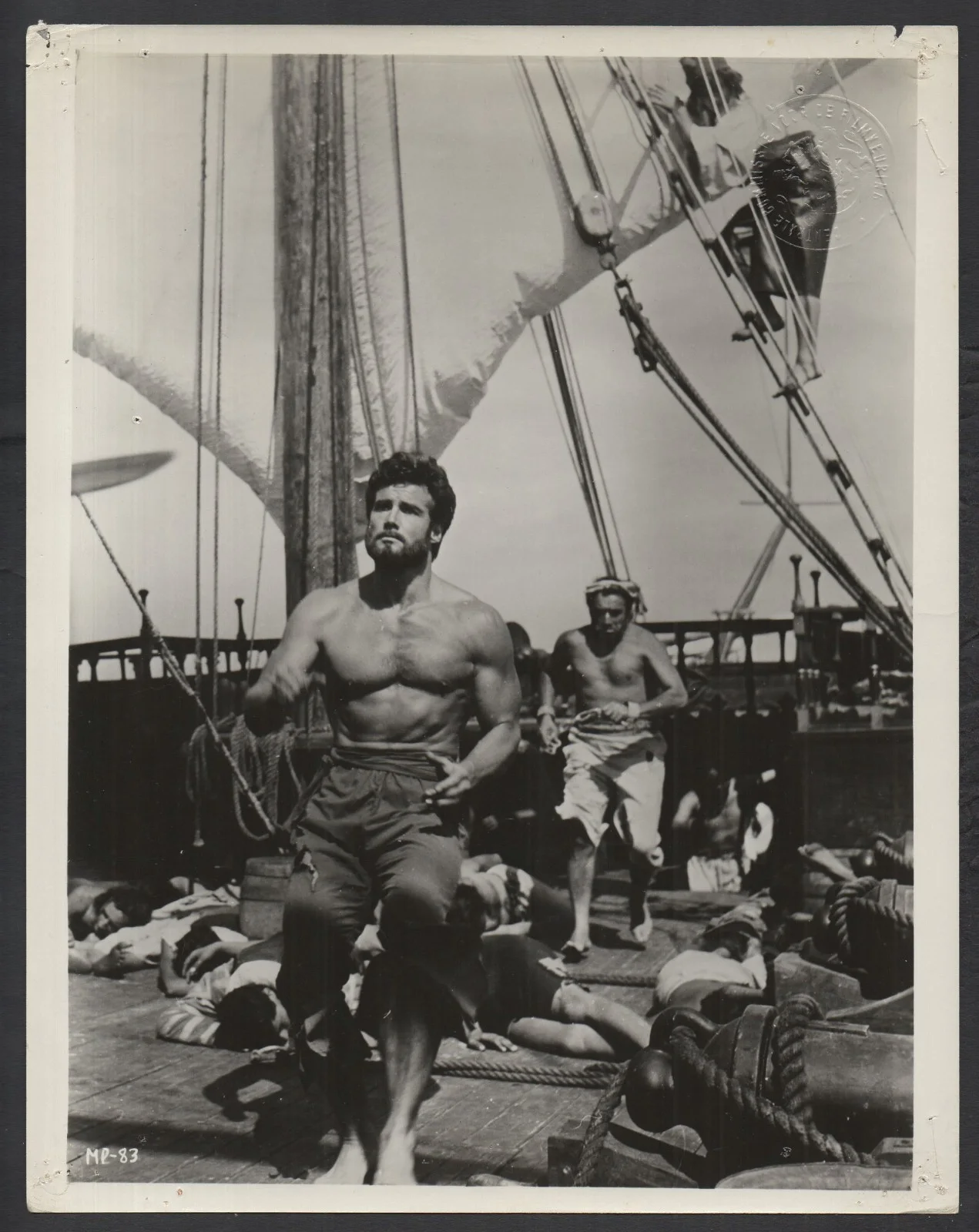 MORGAN THE PIRATE 1960 Steve Reeves Chelo Alonso 6 10x8 STILLS, изображение 3