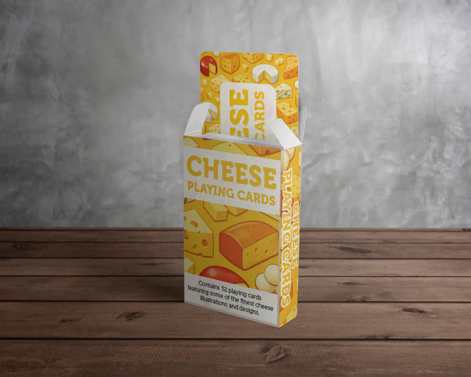 Cheese Playing Cards – Illustrated Food Deck Fun Game Gift for Cheese Lovers, изображение 3