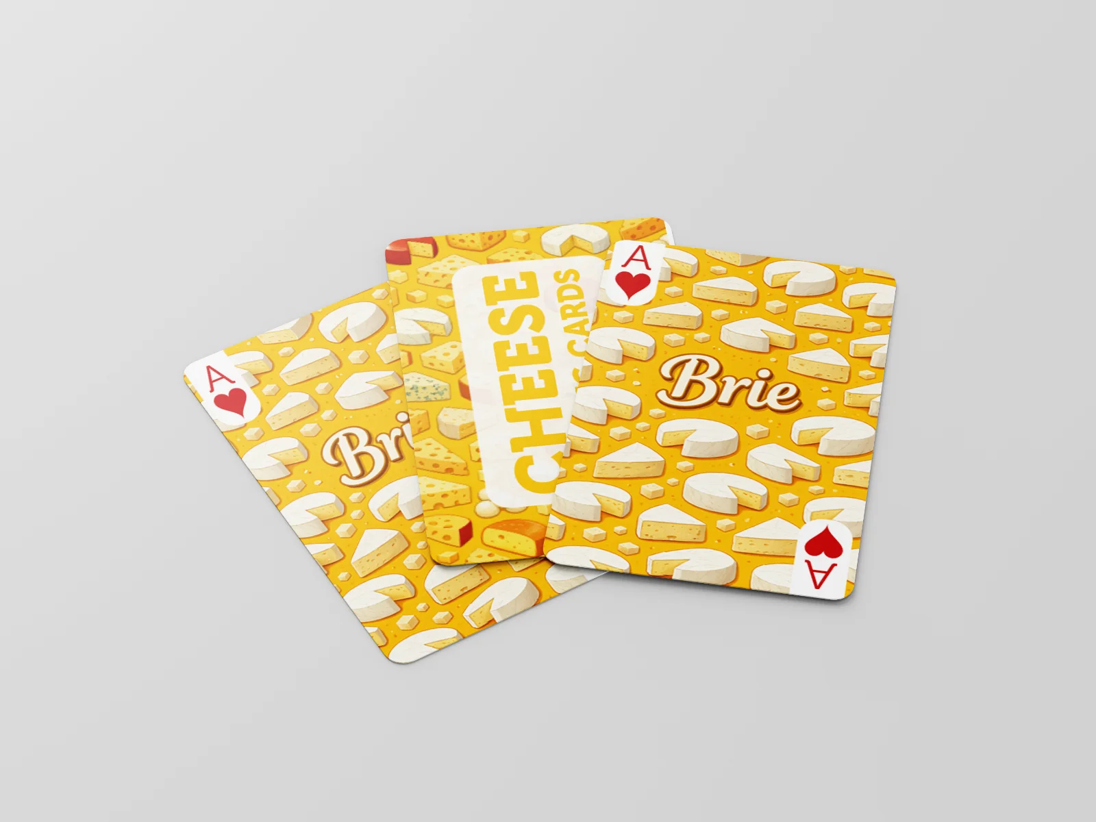 Cheese Playing Cards – Illustrated Food Deck Fun Game Gift for Cheese Lovers, изображение 4