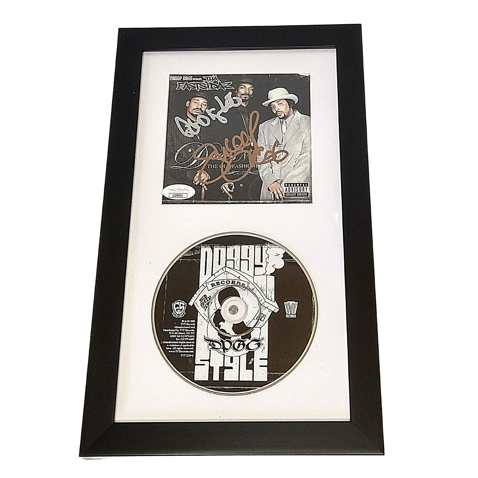 Snoop Dogg, Goldie Loc — Snoop Dogg Goldie Loc Signed Eastsidaz CD Framed JSA COA Rap Hip Hop Album, изображение 3