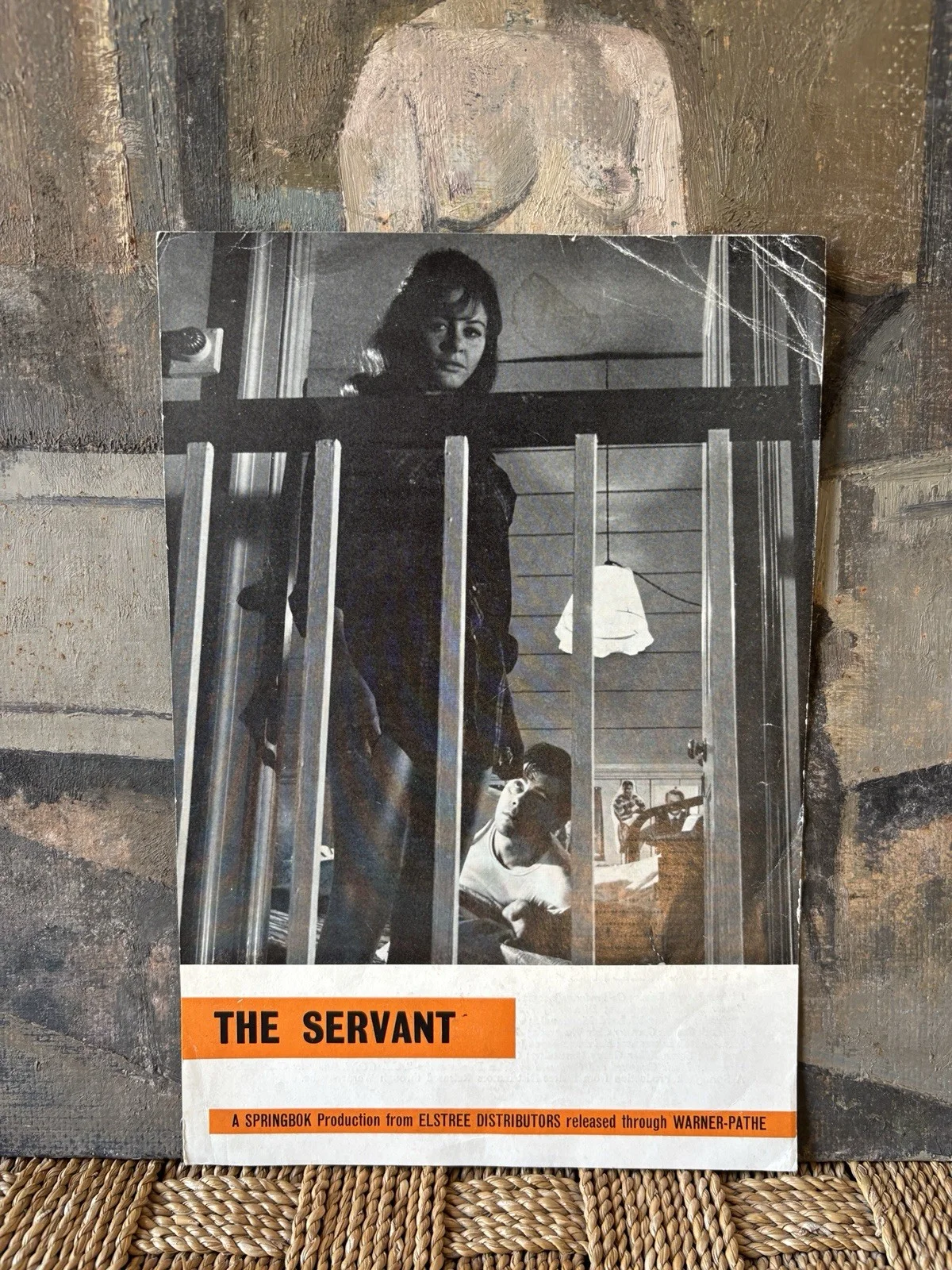 The Servant Original Promotional One Sheet Press Release, image 2