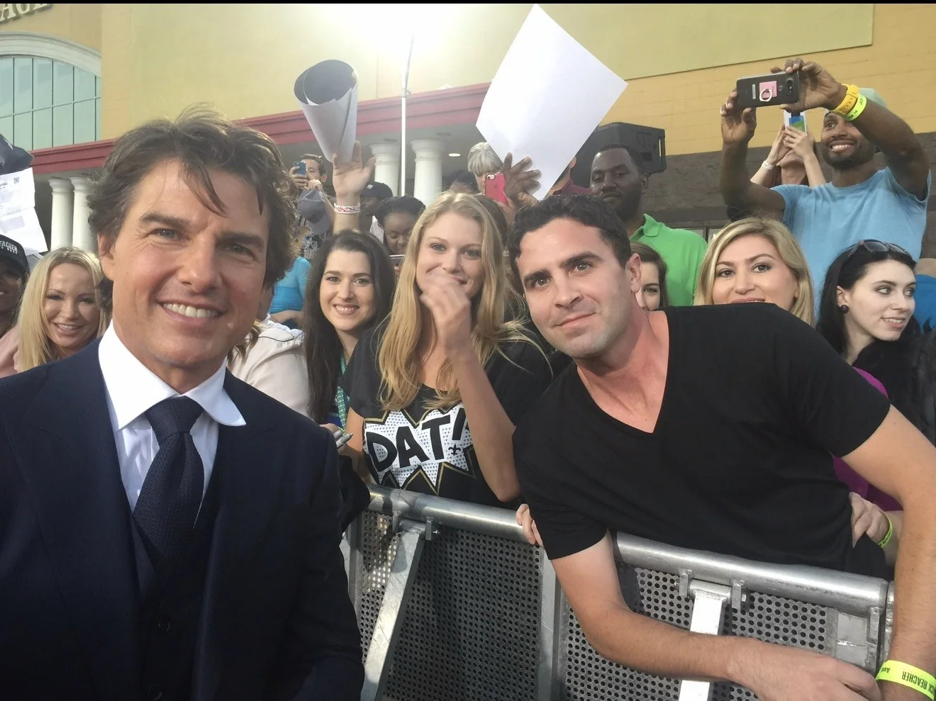 Tom Cruise, Cobie Smulders, Edward Zwick — Tom Cruise, Cobie Smulders Autographed Jack Reacher Never Go Back poster, image 2
