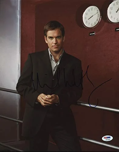 Michael Weatherly — Michael Weatherly NCIS Authentic Signed 11x14 Photo Autographed PSA/DNA #K63284, image 2
