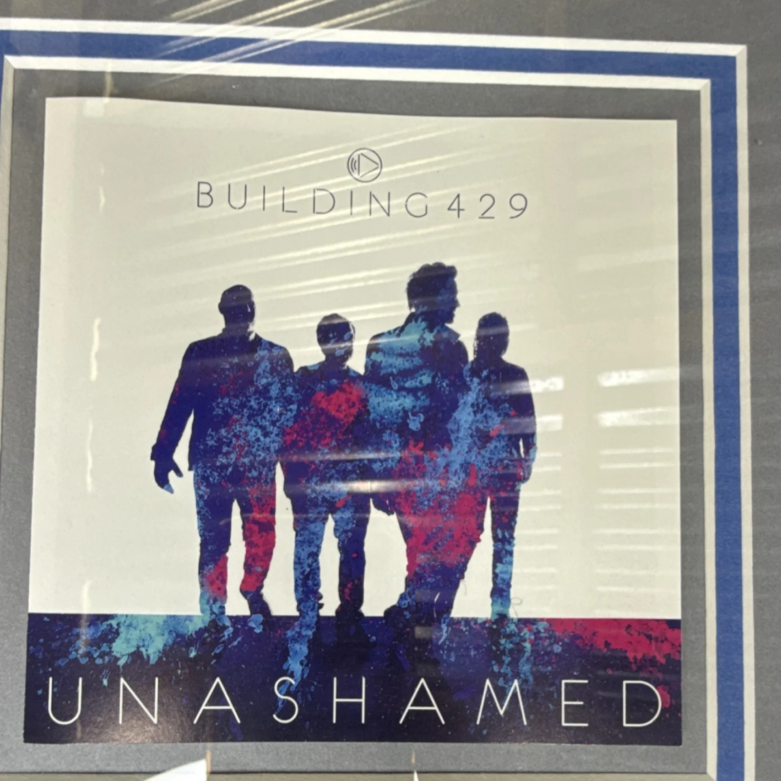 Building 429 Unashamed Framed Signed Original CD & Booklet, image 2