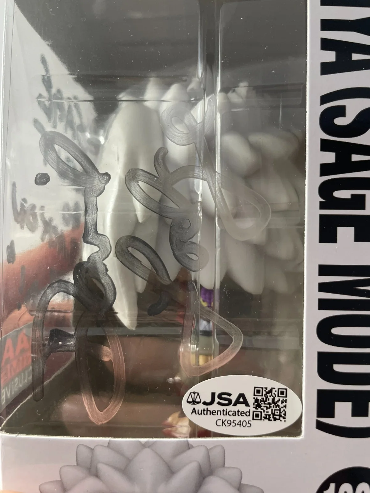 David Lodge — David Lodge Signed Naruto Shippuden Jiraiya Sage Mode AAA AE Funko POP! JSA COA, image 3