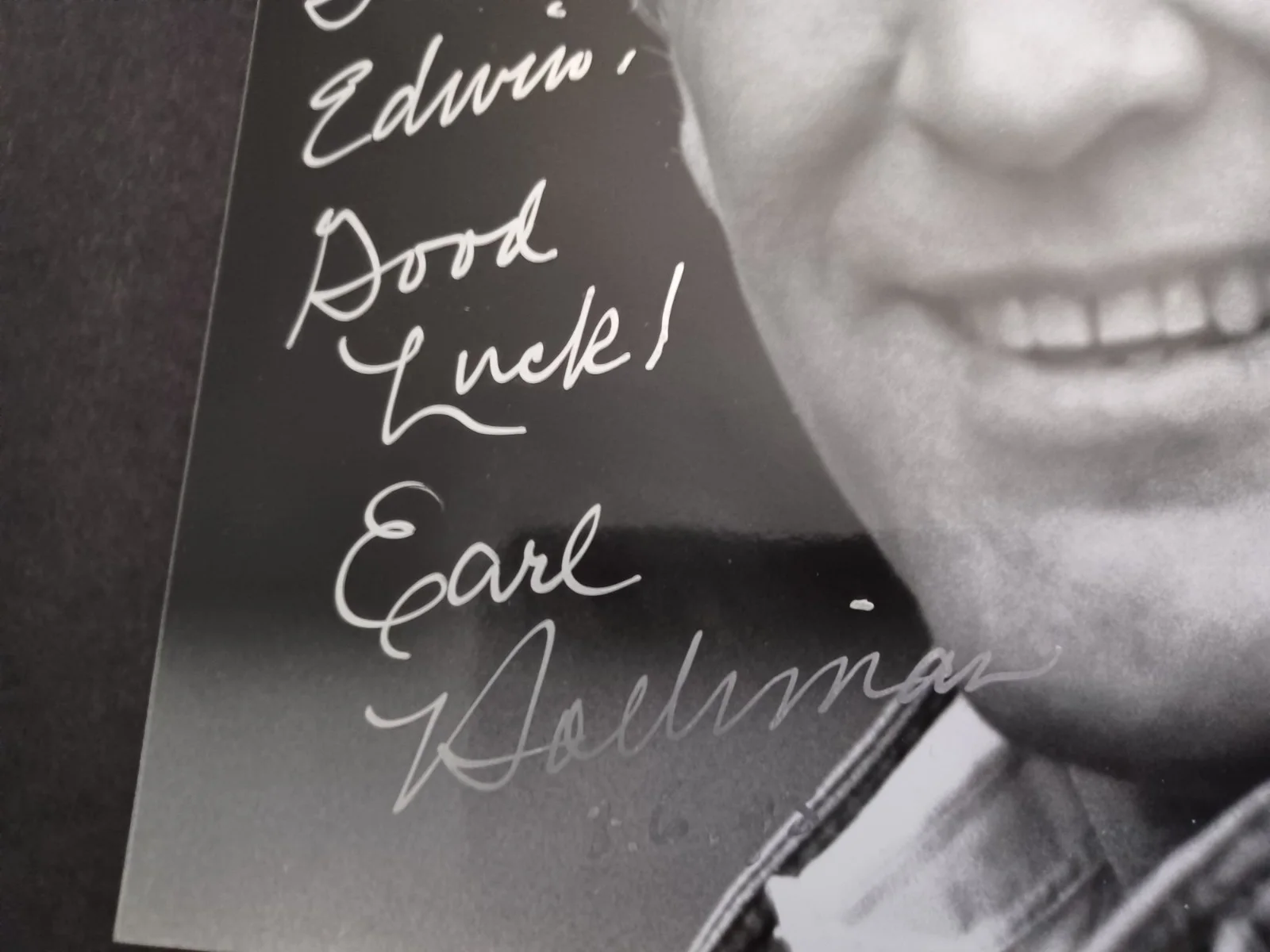 Earl Holliman (d. 2024) Signed 8x10 Photo - The Rainmaker, Police Woman, изображение 2